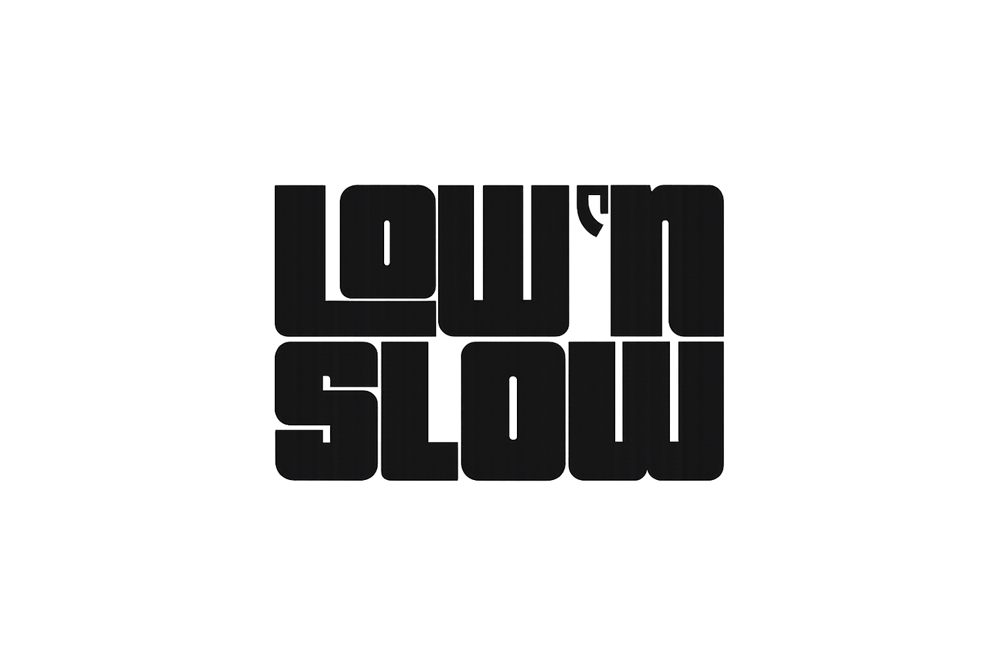 LOW N SLOW Vinyl Sticker Decal