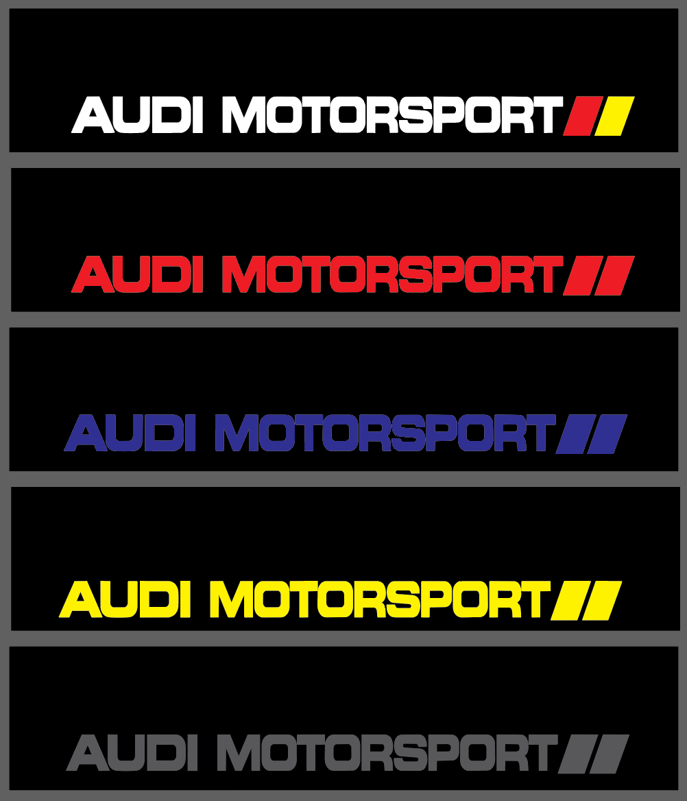 Audi Motorsport Sunstrip