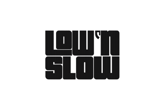 LOW N SLOW Vinyl Sticker Decal
