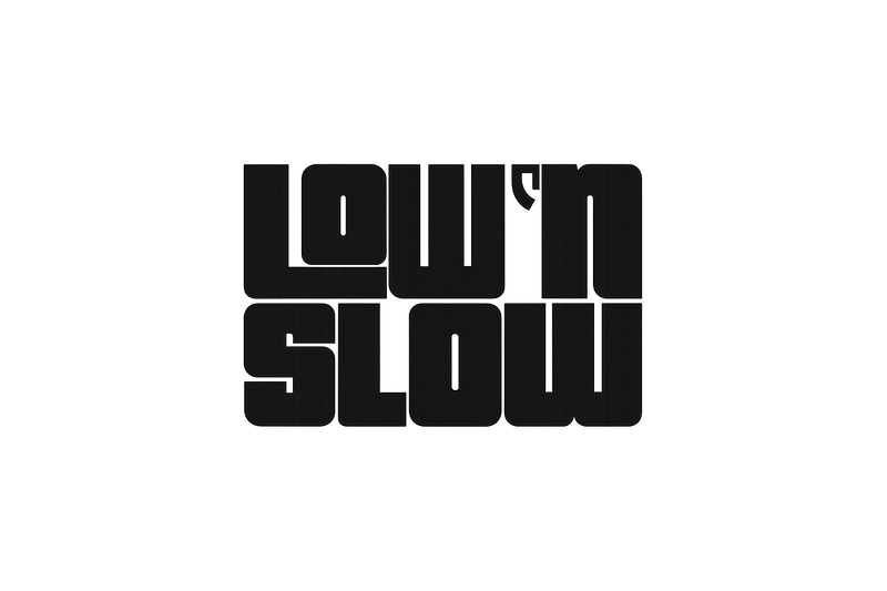 LOW N SLOW Vinyl Sticker Decal