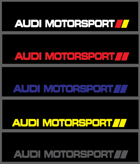 Audi Motorsport Sunstrip