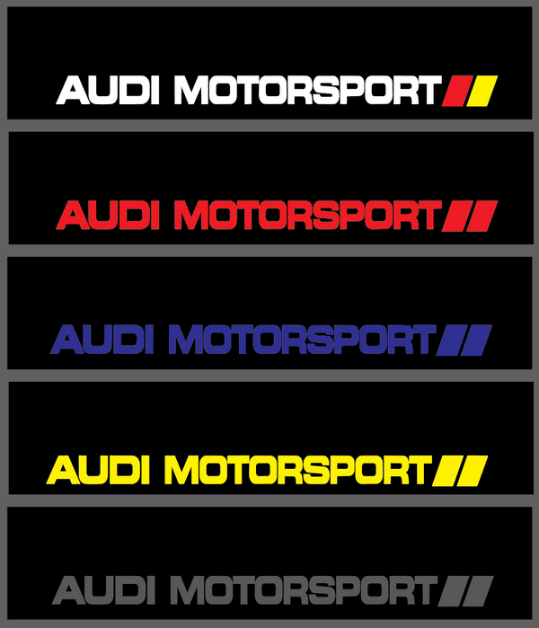 Audi Motorsport Sunstrip